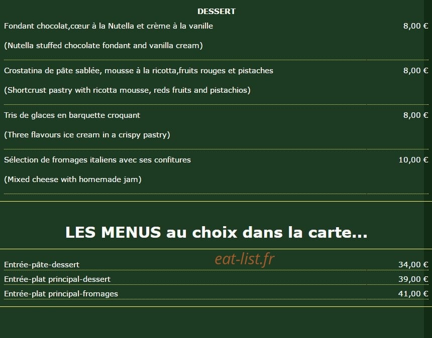 La Tour Antique — carte page 2