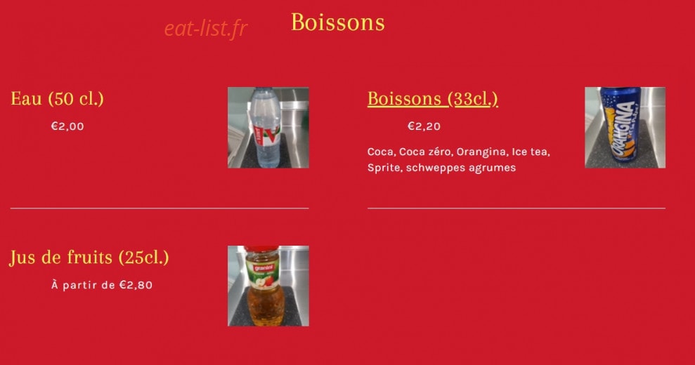 Le Bouchon O 4 Soleils — carte page 5