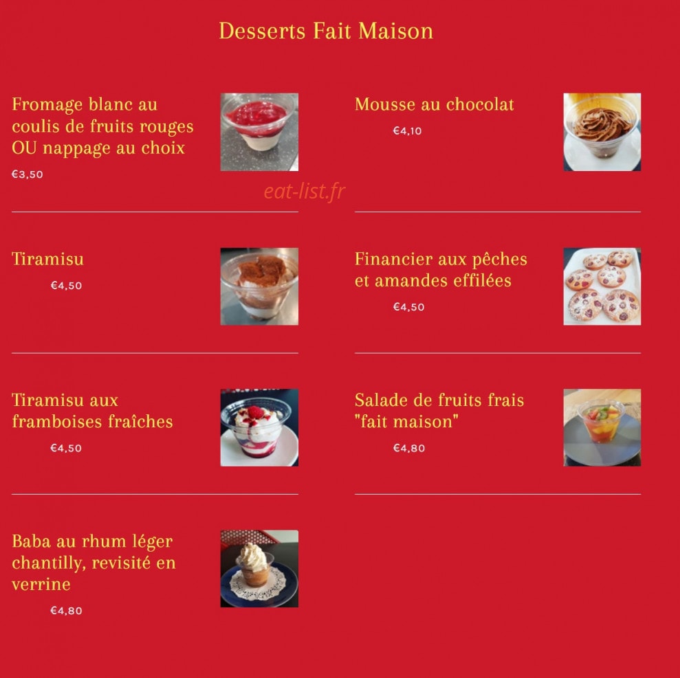 Le Bouchon O 4 Soleils — carte page 4