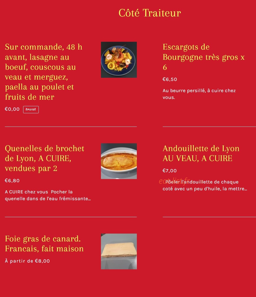 Le Bouchon O 4 Soleils — carte page 3