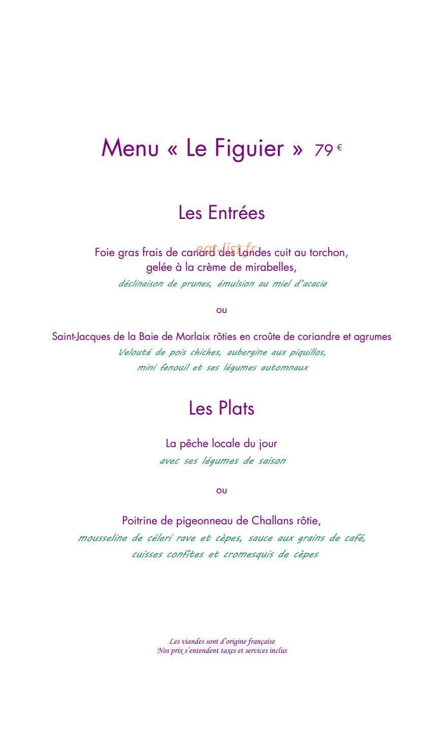 Le Figuier de Saint-Esprit — carte page 7
