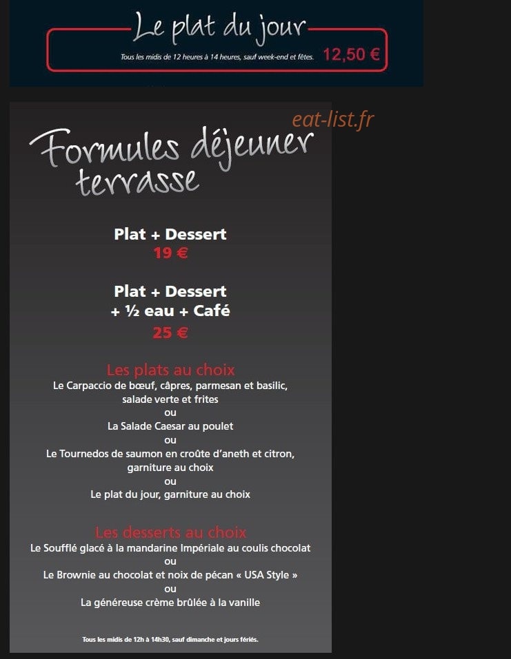 Le golden beef — carte page 3