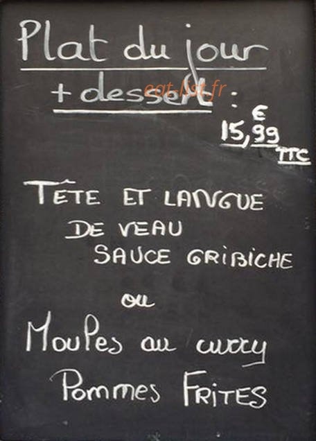 Le Tire Bouchon — carte page 2