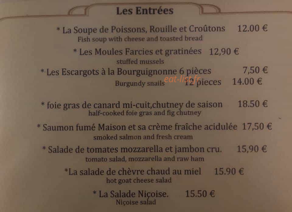 Le village — carte page 1