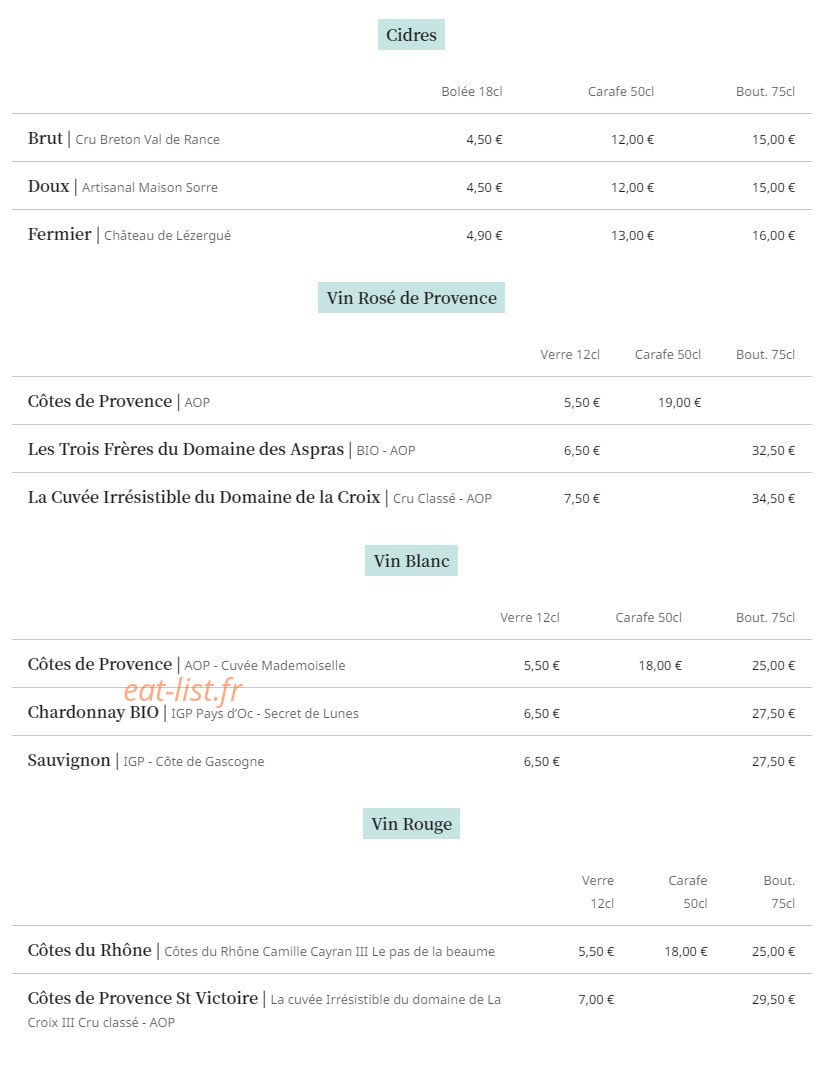 Les Filles du Micocoulier — carte page 4