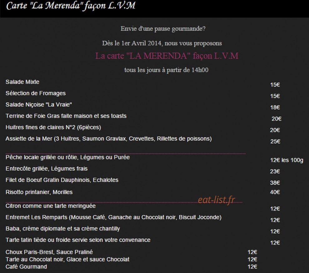 Les Vieux Murs — carte page 6