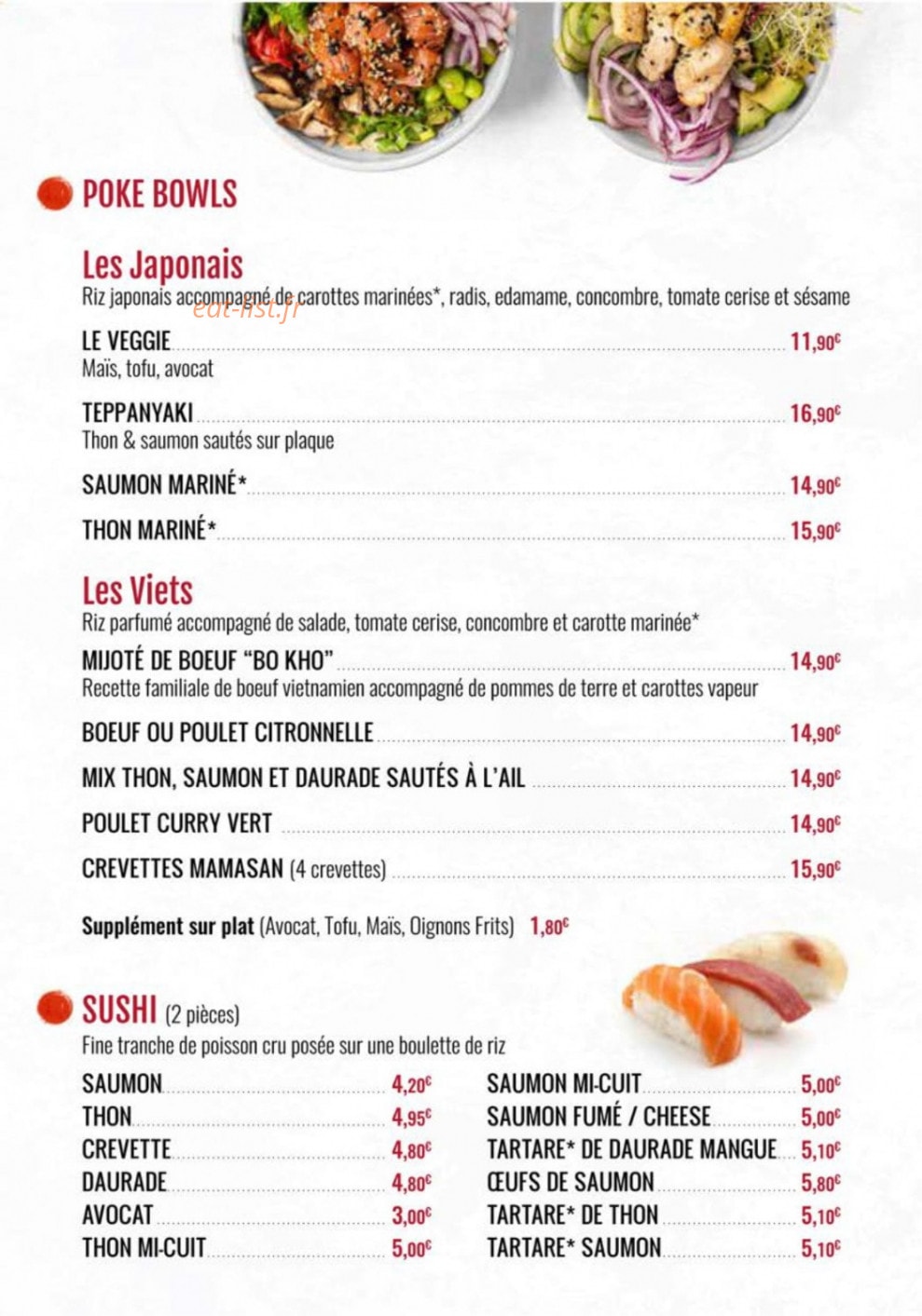 Mamaxan Café — carte page 3