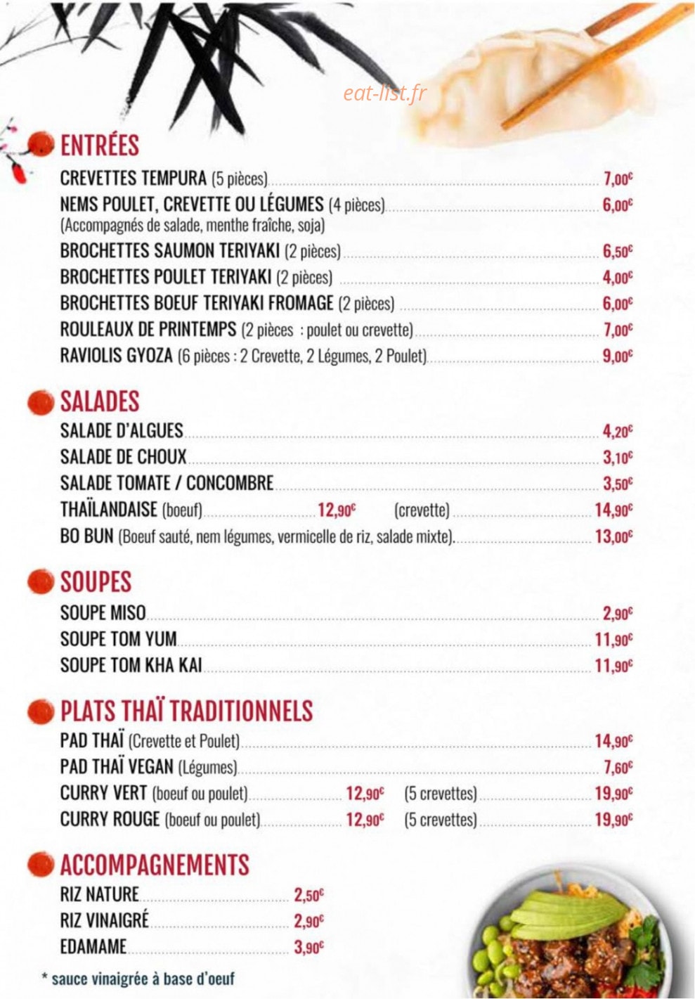 Mamaxan Café — carte page 2