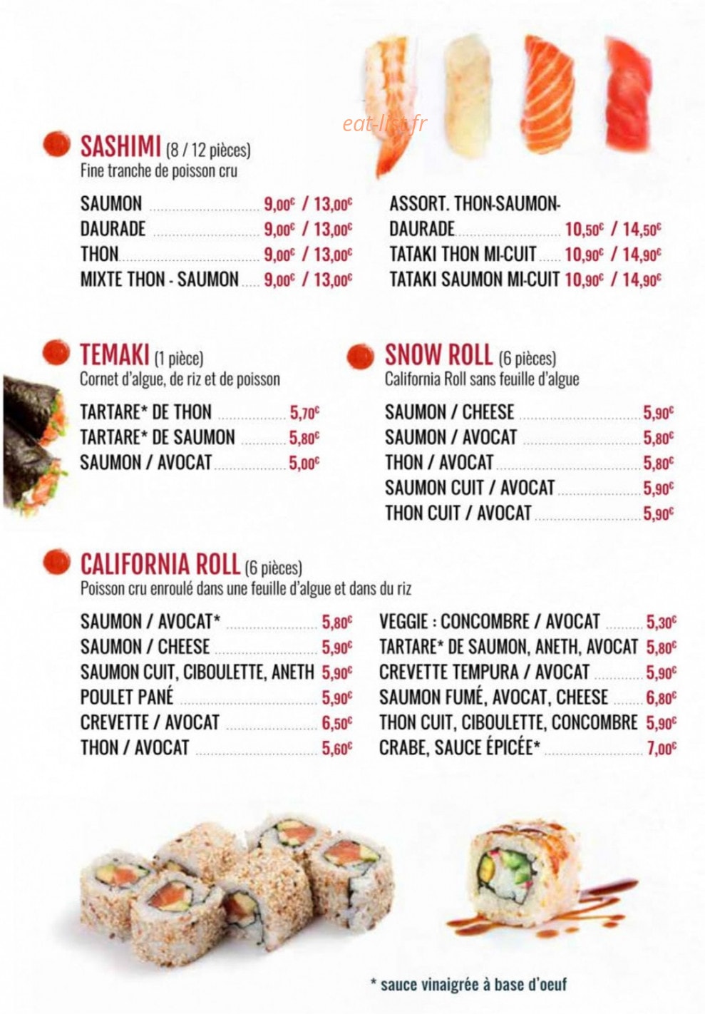 Mamaxan Café — carte page 6