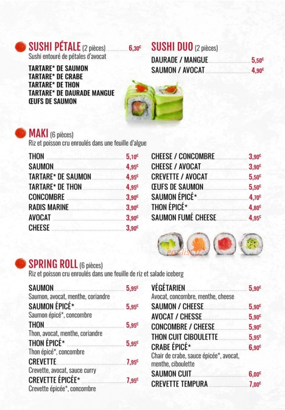 Mamaxan Café — carte page 4