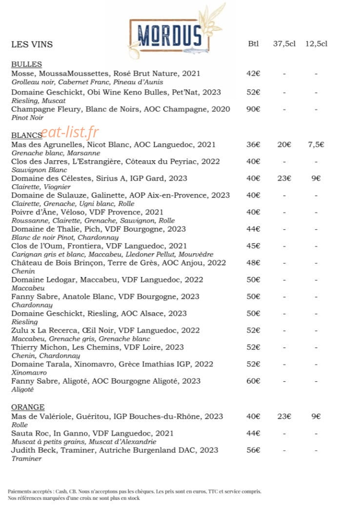Mordus — carte page 2