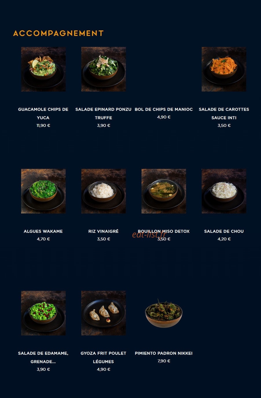 NKI sushi — carte page 12