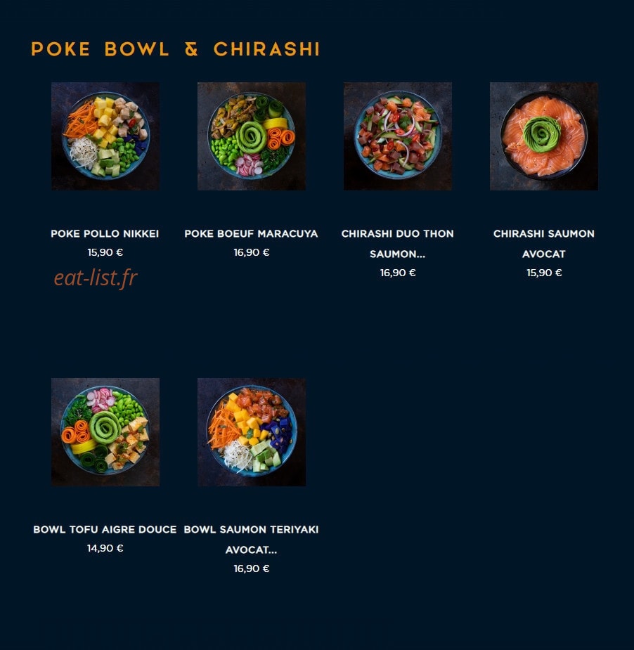 NKI sushi — carte page 10