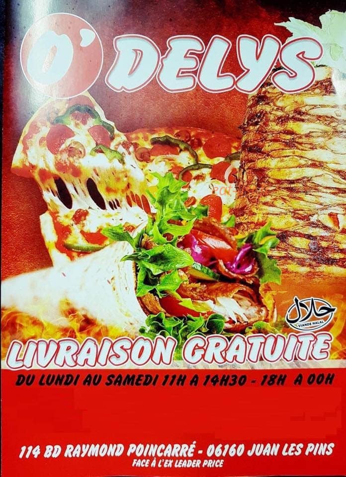 O'Delys — carte page 1