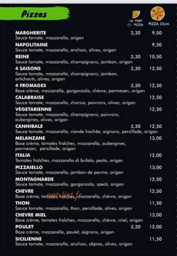 O' Solé Mio — carte page 2