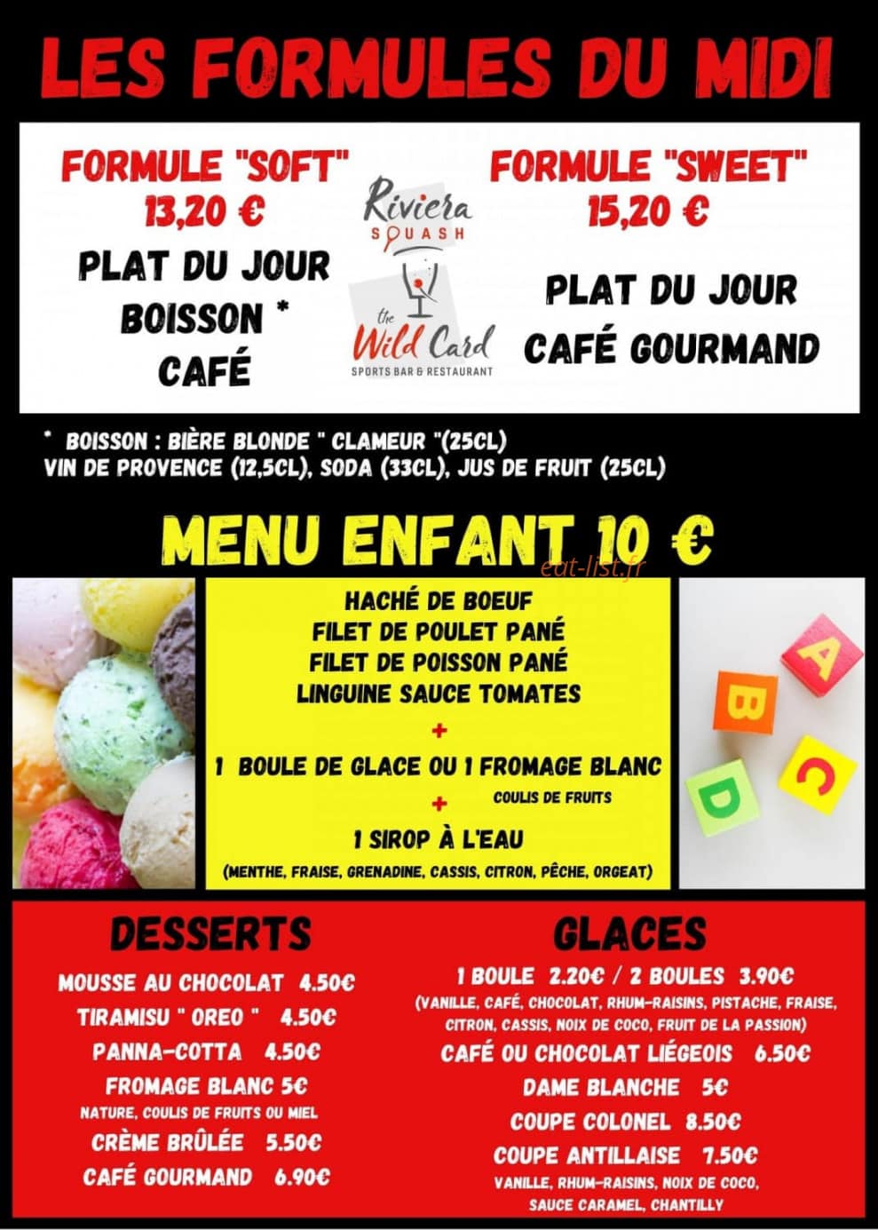 Riviera squash — carte page 1