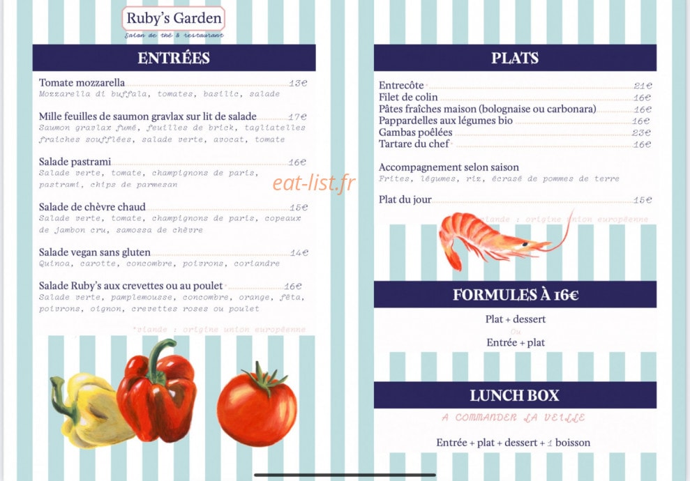 Ruby’s Garden — carte page 1