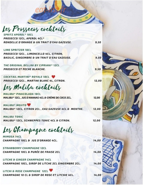 Salé/Sucré — carte page 6