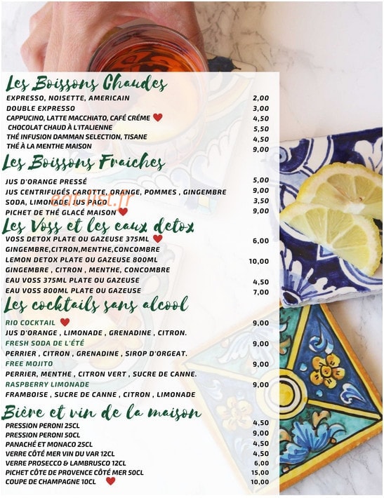 Salé/Sucré — carte page 5