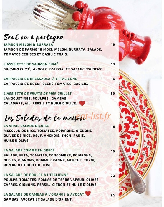 Salé/Sucré — carte page 2
