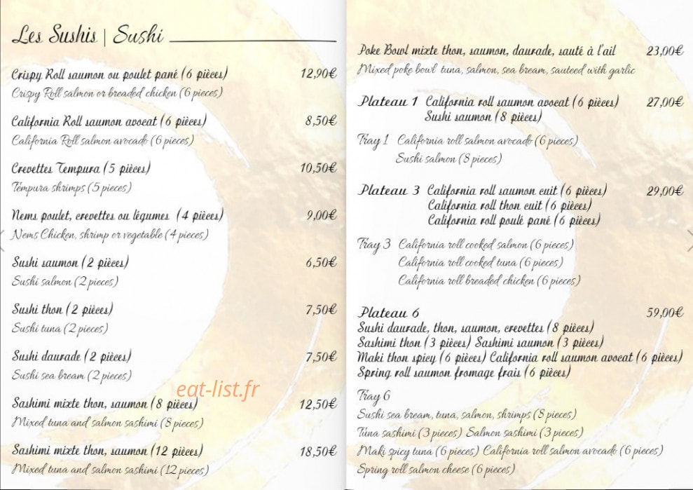 Signature  Fly me to — carte page 3