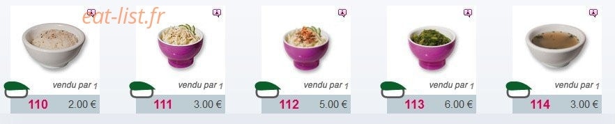 Sushi Smart — carte page 10