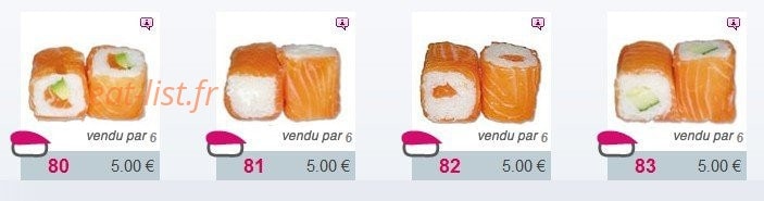 Sushi Smart — carte page 6