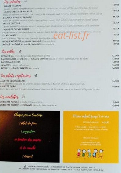 The Wild Card — carte page 1