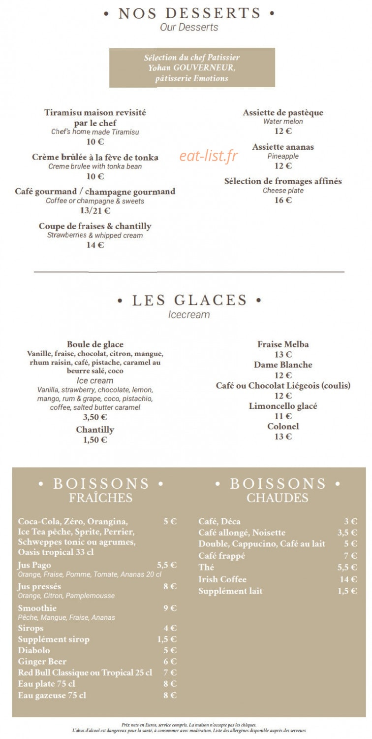 Yolo Plage — carte page 4