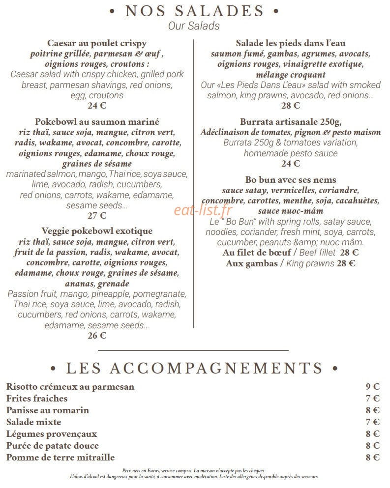 Yolo Plage — carte page 3