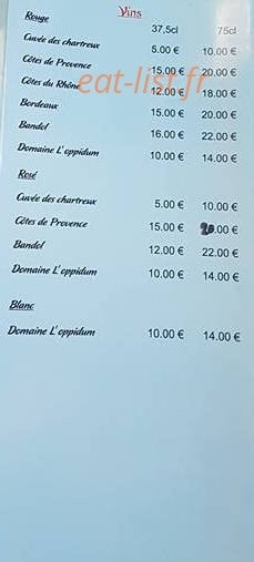 Chez Tran — carte page 6