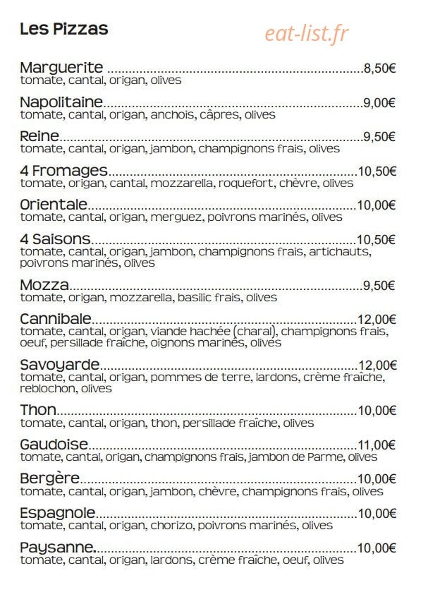 La Gaudoise — carte page 2