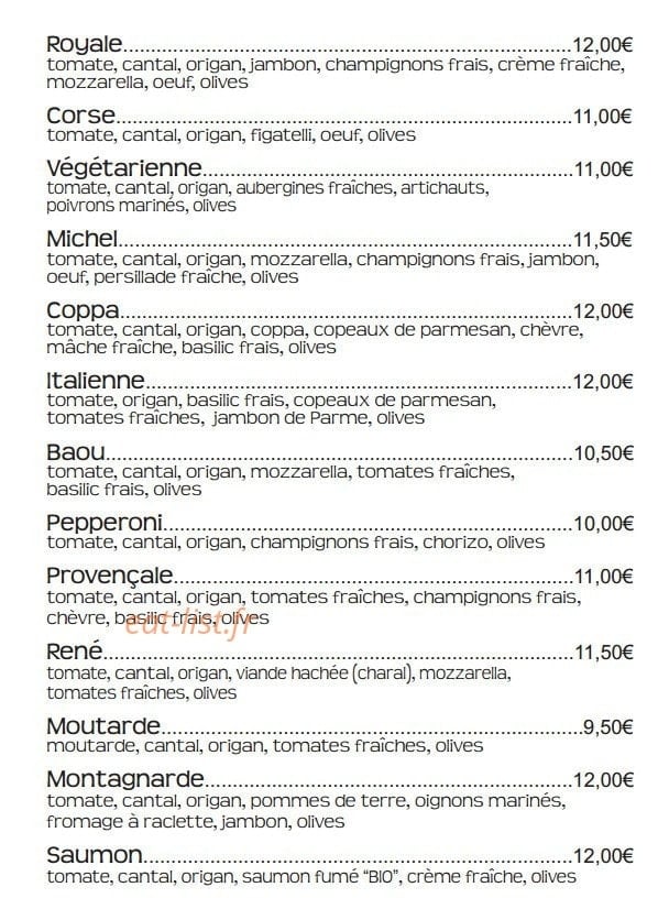 La Gaudoise — carte page 3