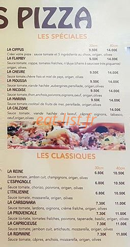 Cippus Pizza — carte page 2