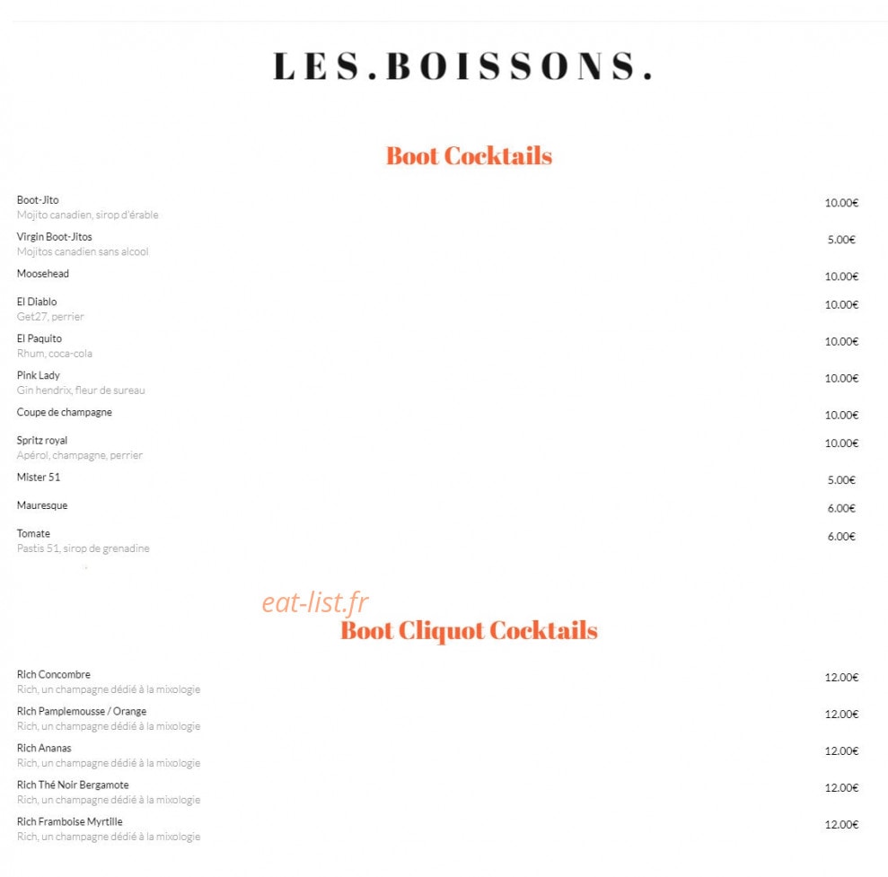 Shack and Co — carte page 4