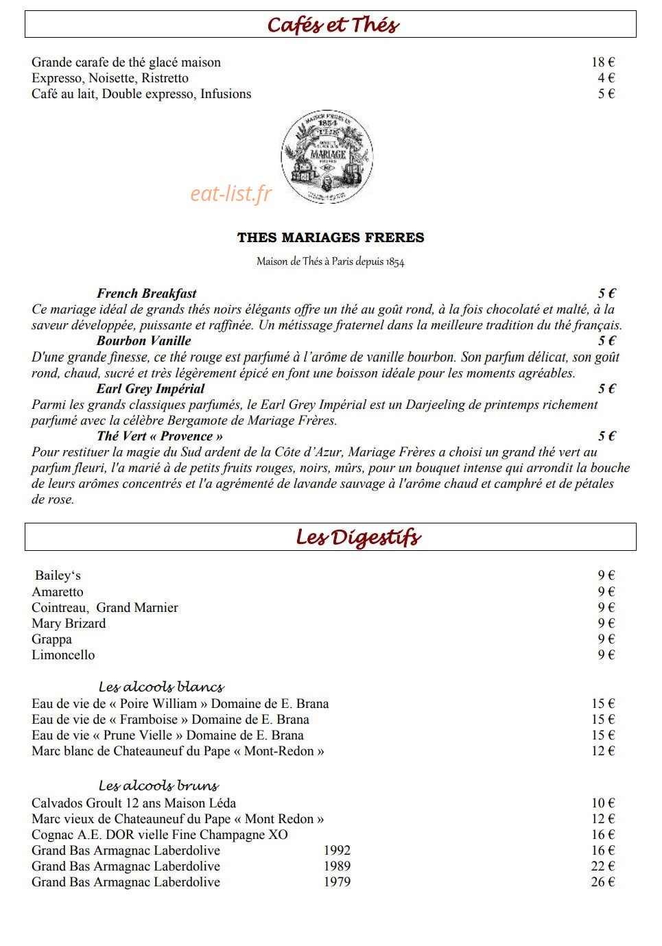 Le Clos Saint Pierre — carte page 12