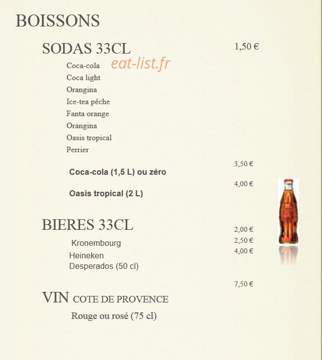 Pizza D'Antan — carte page 7