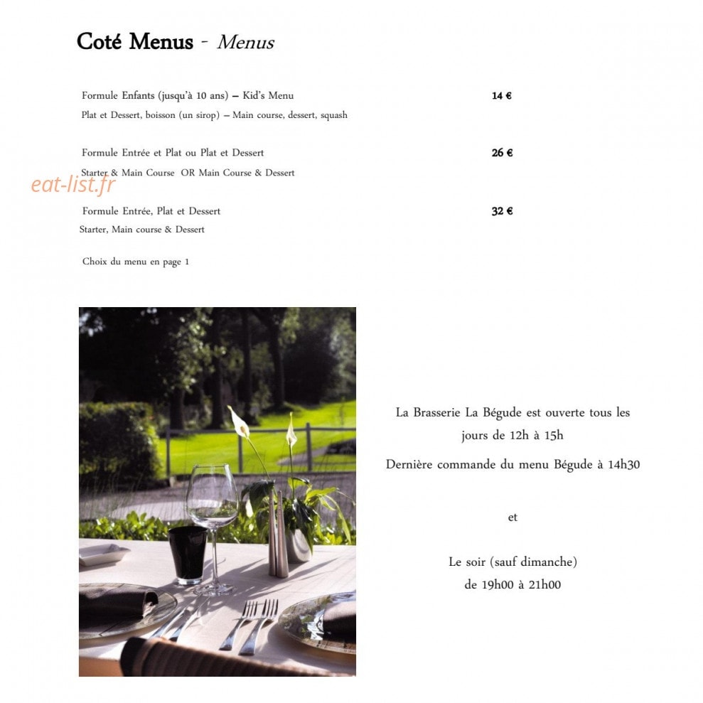 La Bégude — carte page 4