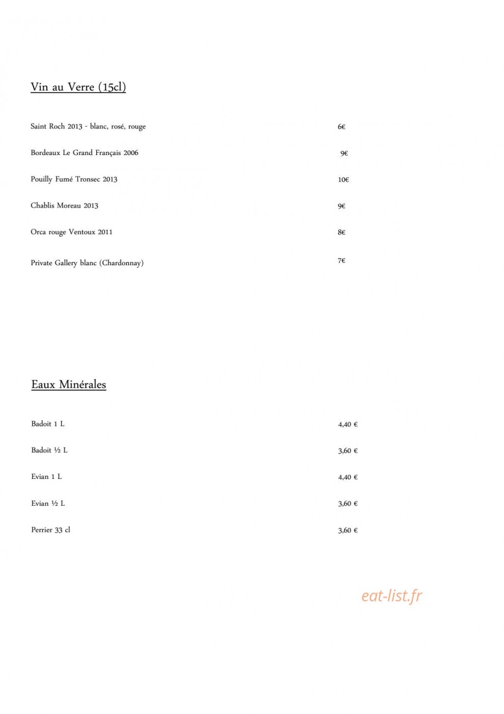 Le Ciste — carte page 20