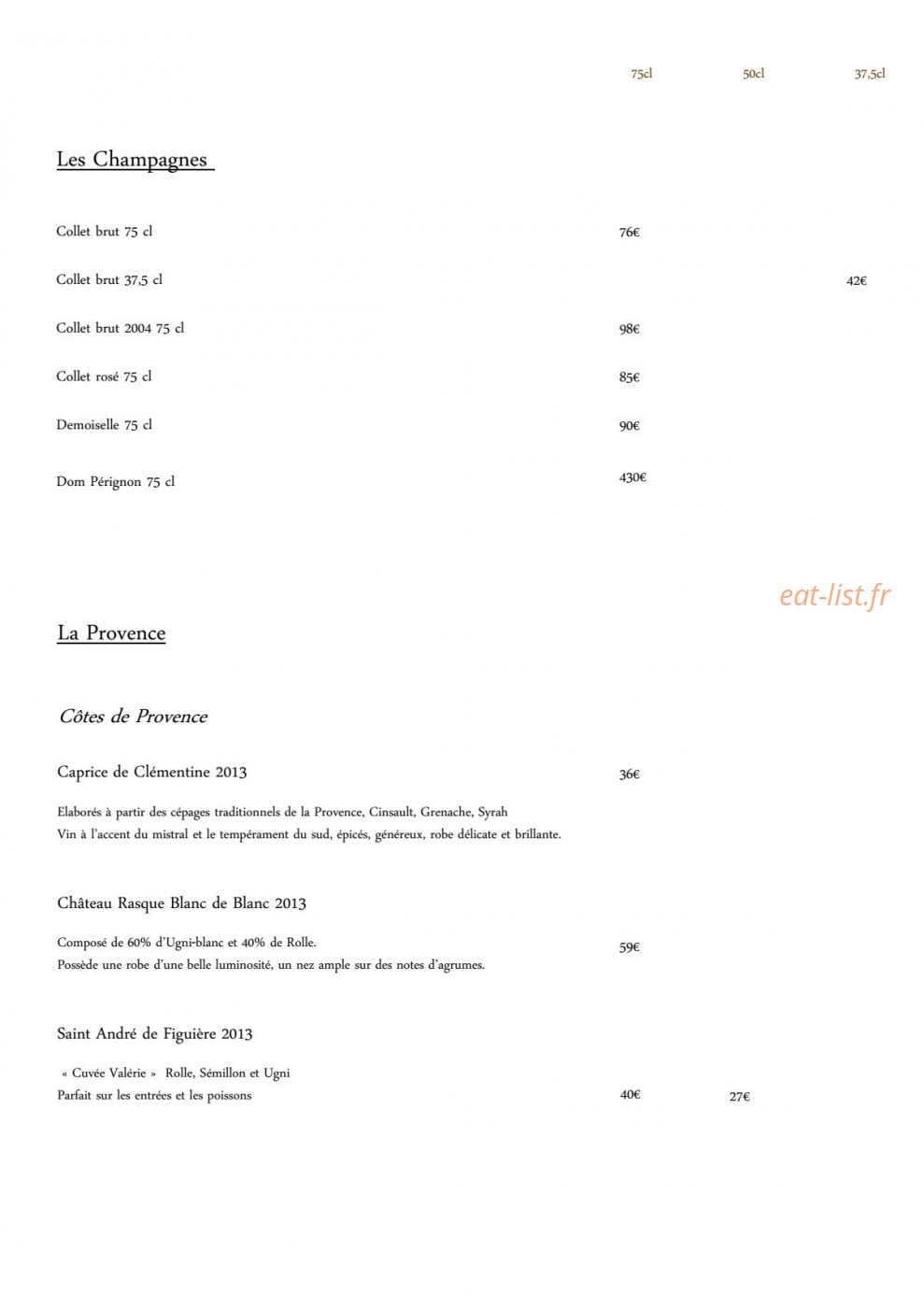 Le Ciste — carte page 8