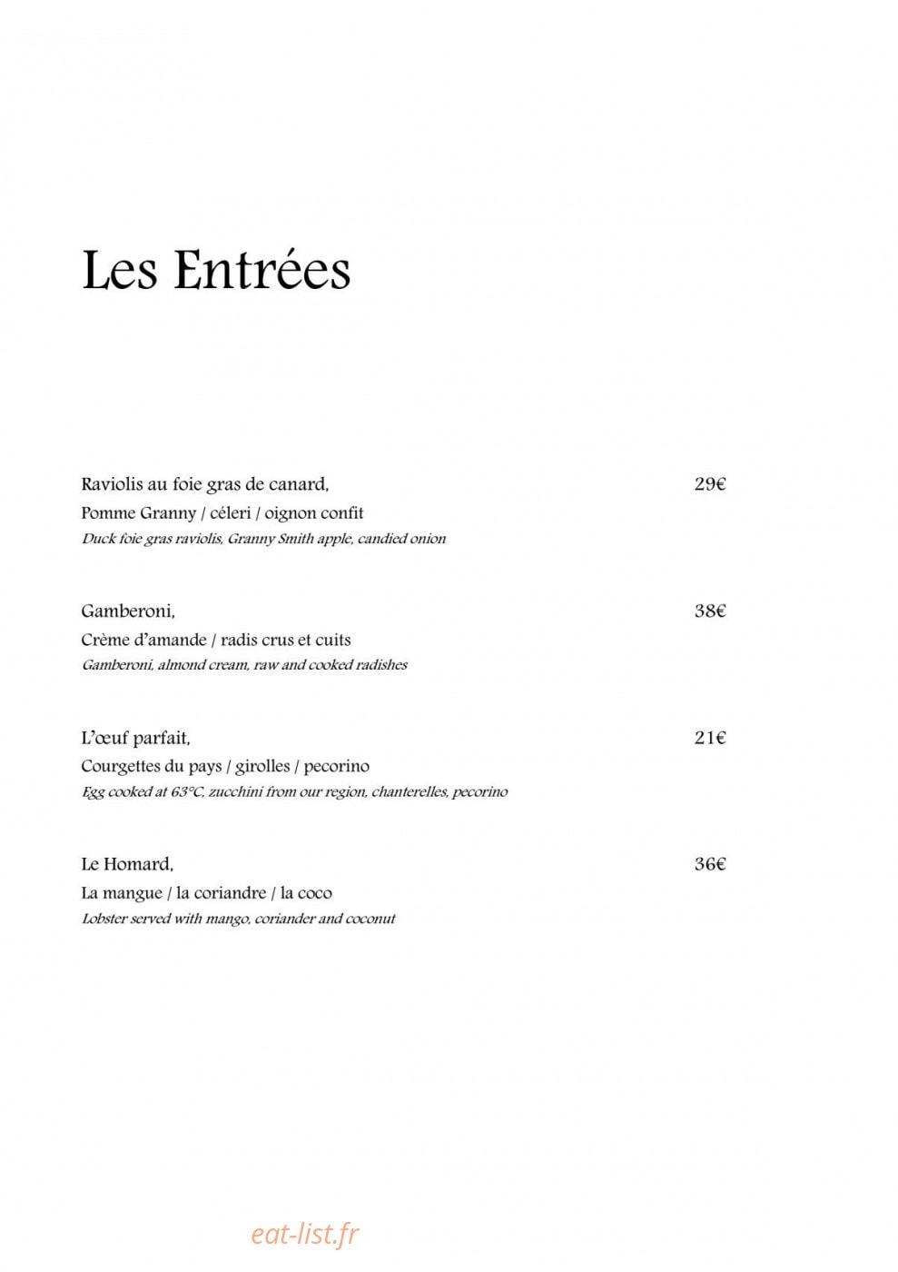 Le Ciste — carte page 4