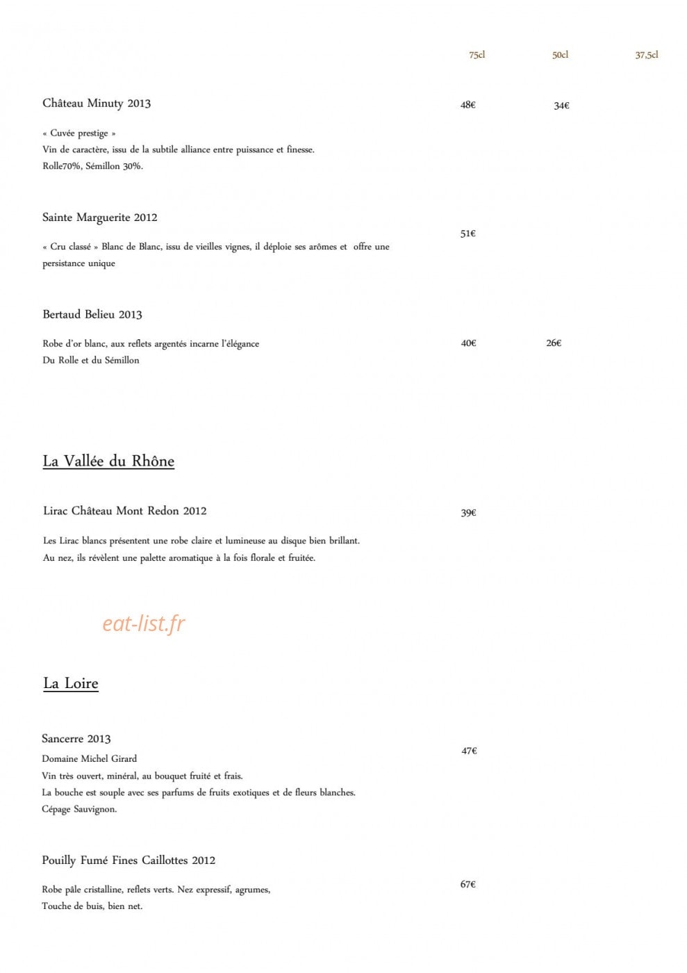 Le Ciste — carte page 9