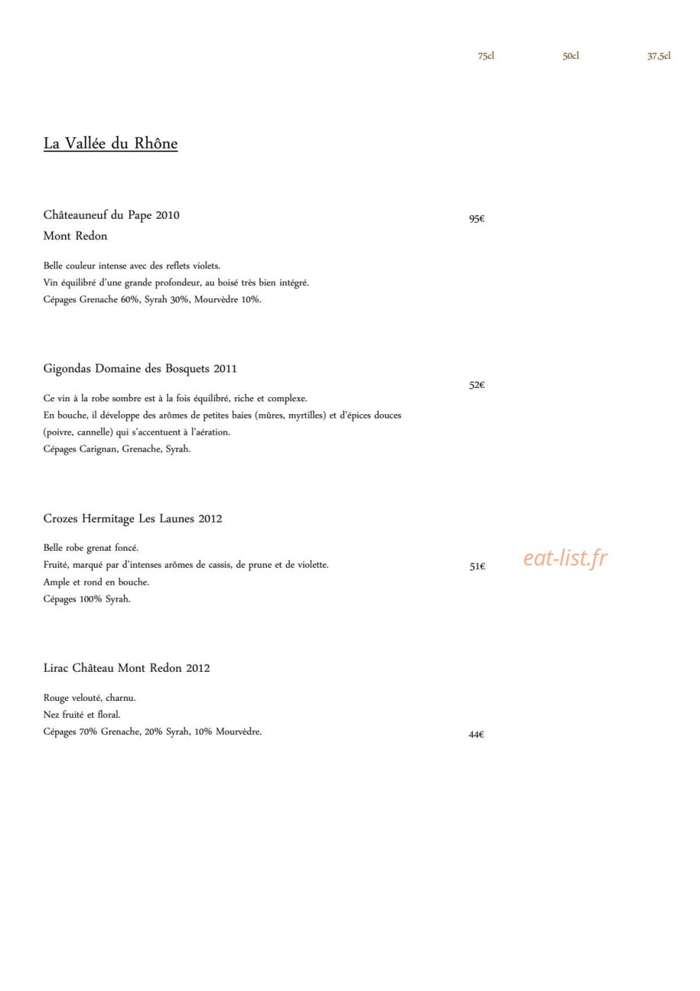 Le Ciste — carte page 17