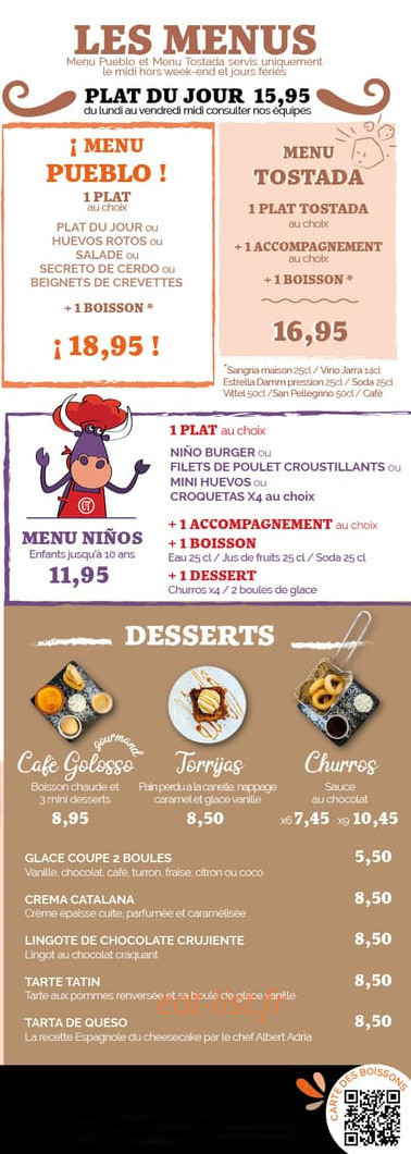Canas y tapas — carte page 3