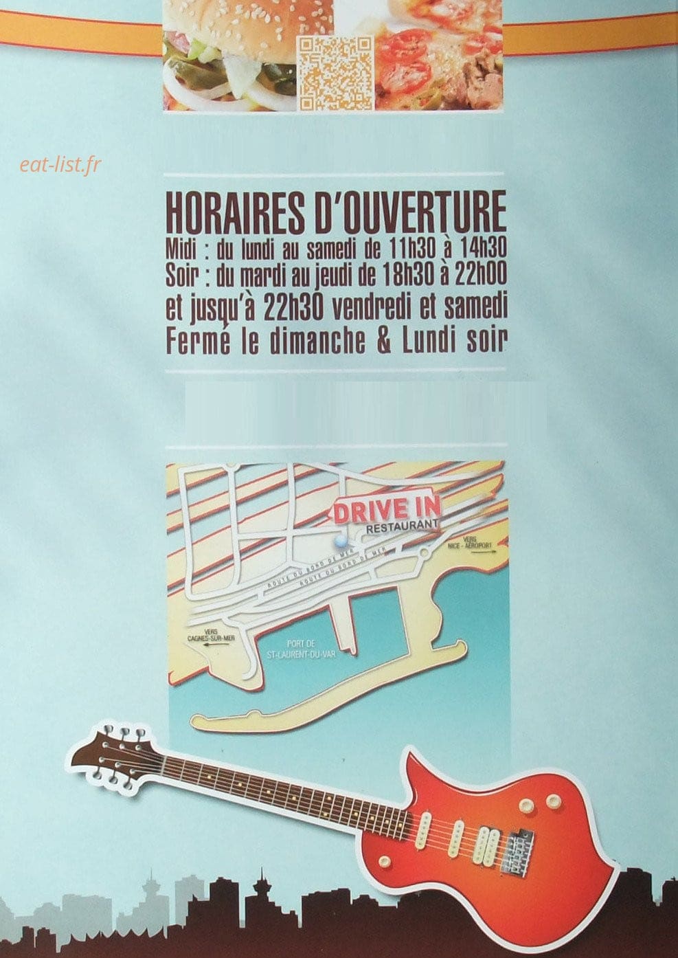 Drive In Restaurant — carte page 6