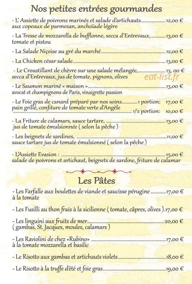 Evasion — carte page 5