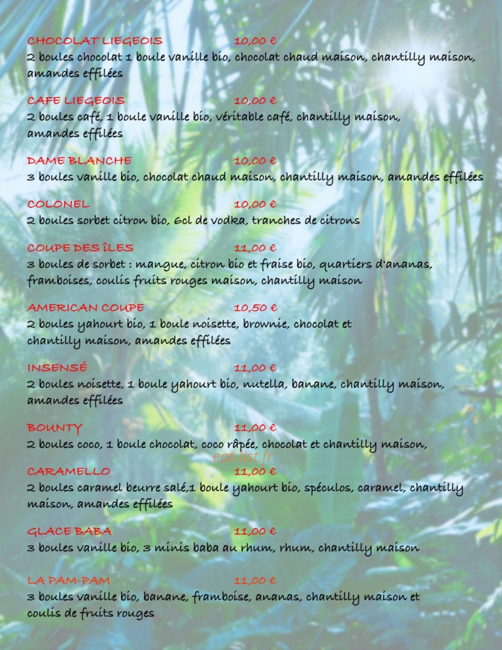 Insensé — carte page 10