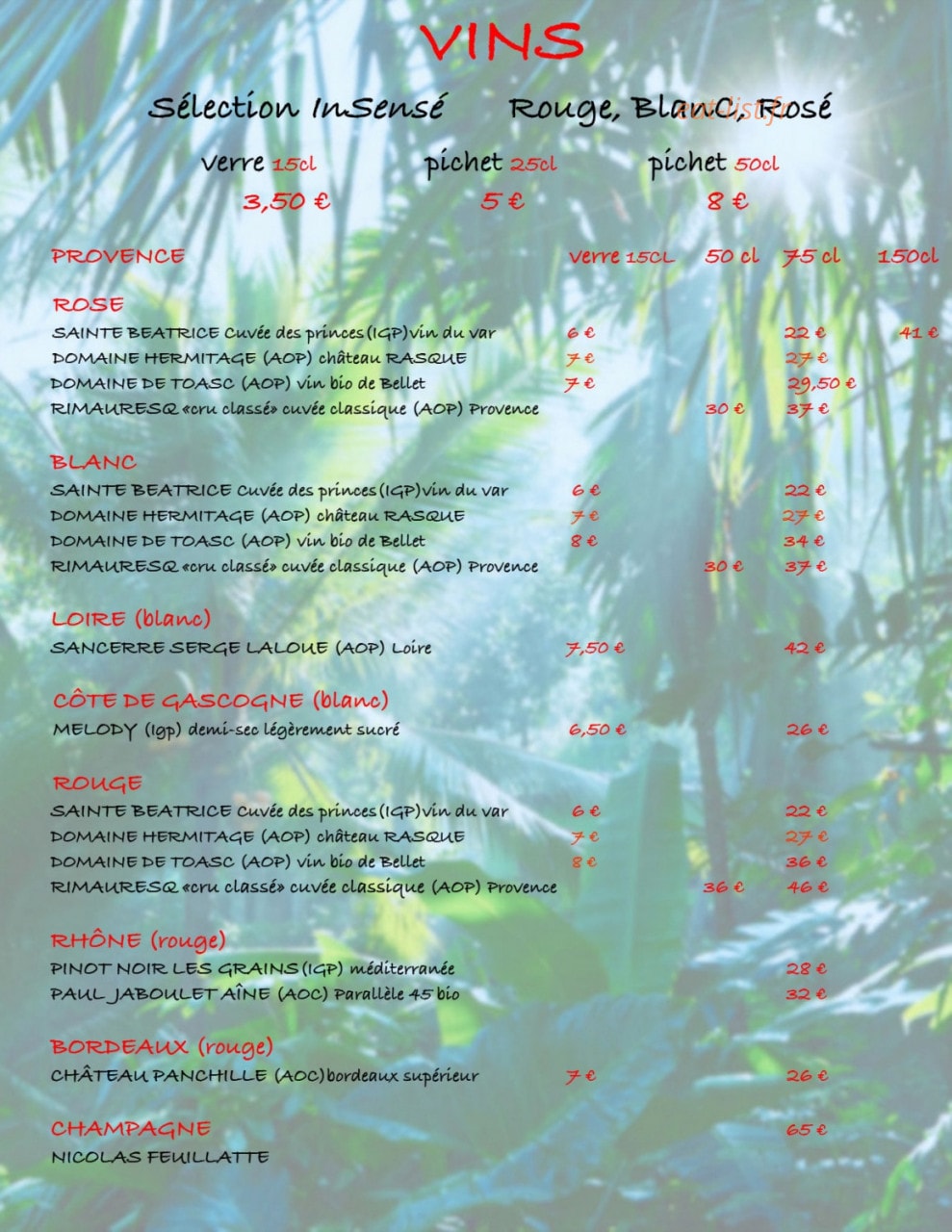 Insensé — carte page 14