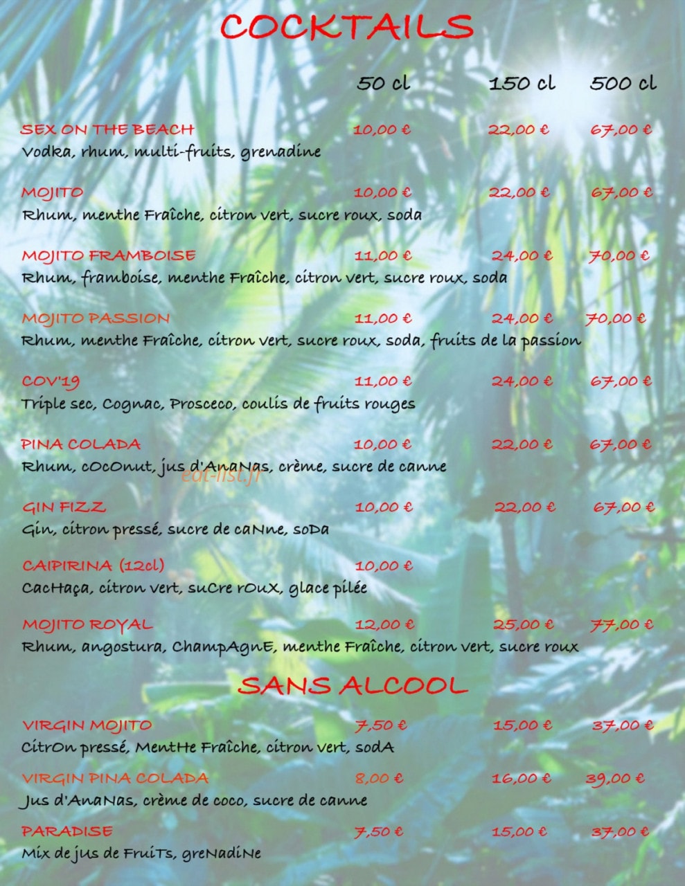Insensé — carte page 13