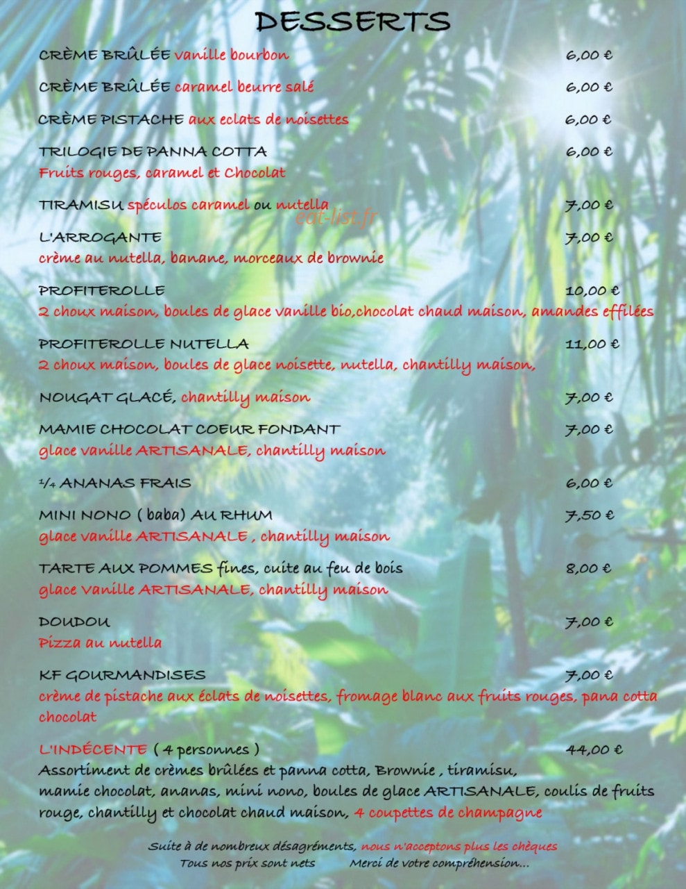 Insensé — carte page 8